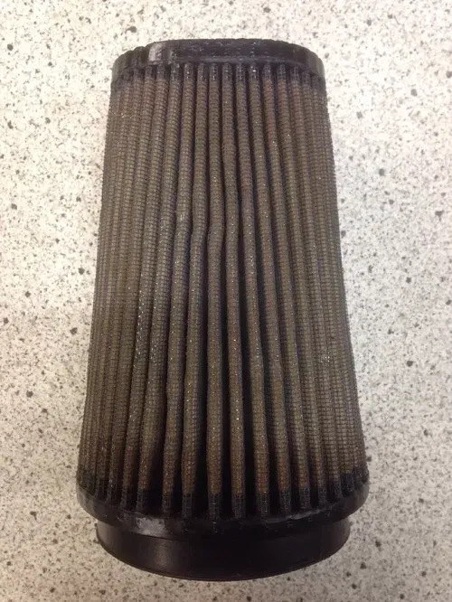 USED K&N K & N AIR FILTER INTAKE PN: YA-3502 YAMAHA YFZ350 YFZ 350 BANSHEE