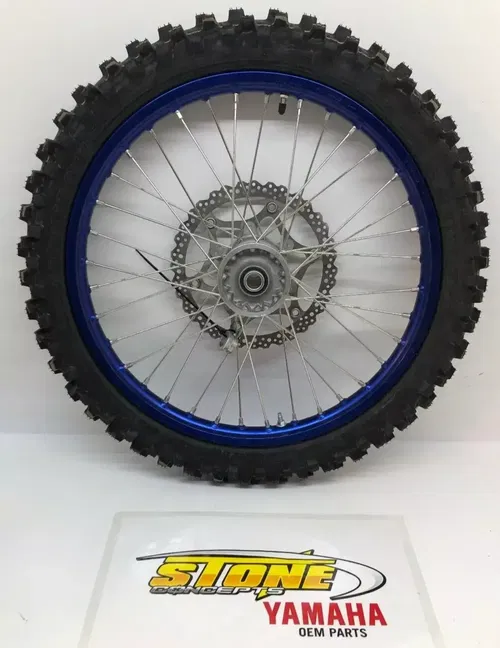 OEM YAMAHA 23 2023 YZ250F YZ 250F 21" FRONT WHEEL 21X1.60 TIRE MX33 80/100-21