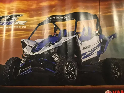 YAMAHA YXZ1000R YXZ 1000R SIDE-BY-SIDE WALL POSTER BANNER GARAGE SHOP SIGN 3X2