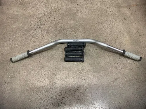 YAMAHA YFZ450R YFZ 450R SILVER 5D3-13 HANDLEBARS 1 1/8" HANDLE BARS FATBARS OEM