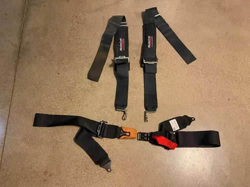 CAN-AM MAVERICK X3 RZR YXZ1000 PRP 4 POINT HARNESS 3" PADDED SEAT BELT UTV JEEP