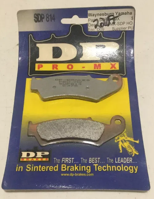 NEW! DP FRONT BRAKE PADS CR125R CR250R CR500R XR250R XR250L SDP814 XR600R 250R