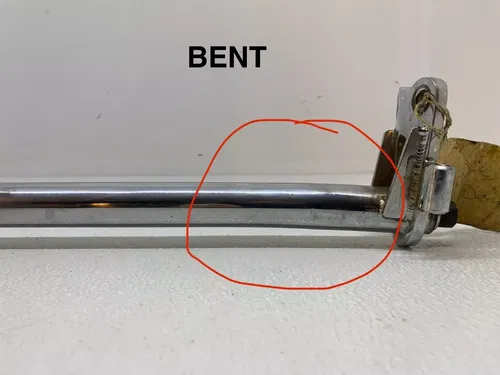 Roll Design Steering Stem Post - Honda TRX250R TRX 250R Lobo Frame Chassis Bent