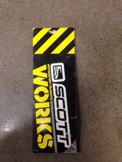 SCOTT 10 GOGGLE VOLTAGE TEAR OFFS OFF TEAROFF TEAROFFS TEAR-OFFS TEAR-OFF