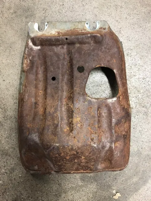 HONDA XR 100 XR100 XR 100R OEM SKID PLATE FRAME GUARD SHIELD PAN 2001 2002 2003