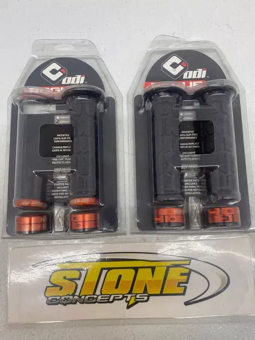 ODI Rogue ATV Rogue Lock-On Grips - J30RGB-S  130mm (PLUS PARTIAL KIT)