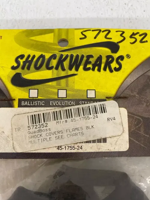 OUTERWEARS SHOCKWEAR REAR SHOCK BACK COVER POLARIS PREDATOR 90 ATV 45-1755-24
