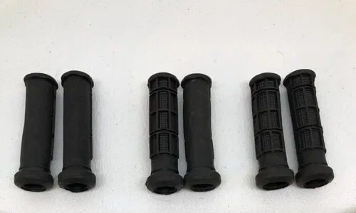 OEM Yamaha Silver 5D3-13 Handlebars 1 1/8" Handle Bars Fatbars Fat Bars + Grips