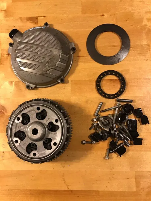 KTM 450 SX-F COMPLETE CLUTCH PRESSURE PLATE BASKET COVER XCF 2016 2017 2018 OEM