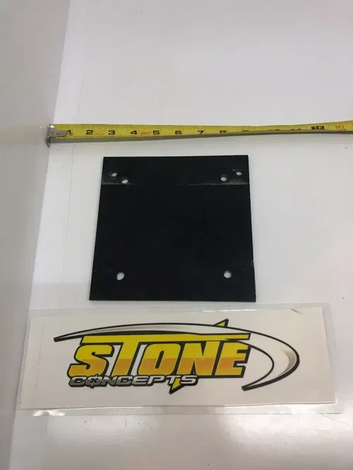 POLY PLASTIC FRONT OR REAR NUMBER PLATE ATV HONDA SUZUKI YAMAHA