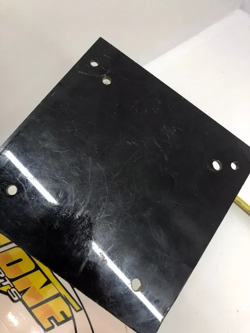POLY PLASTIC FRONT OR REAR NUMBER PLATE ATV HONDA SUZUKI YAMAHA