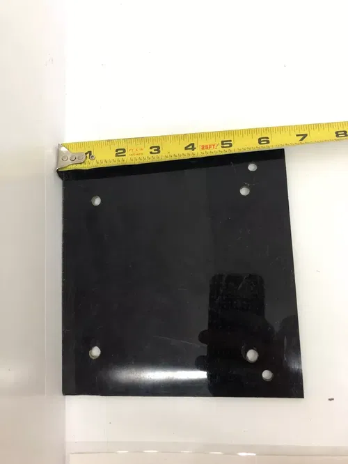 POLY PLASTIC FRONT OR REAR NUMBER PLATE ATV HONDA SUZUKI YAMAHA