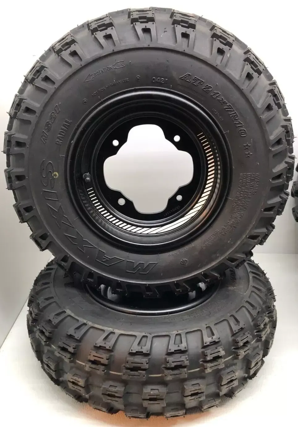 Front/Rear Wheels/MAXXIS Tires Yamaha OEM Stock YFZ450 YFZ450R 20X10X9 21X7X10