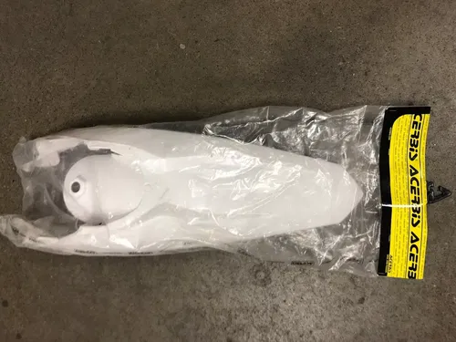 ACERBIS WHITE REAR FENDER KTM 350 EXC-F EXC 500 12-15 2012-2015 PLASTIC
