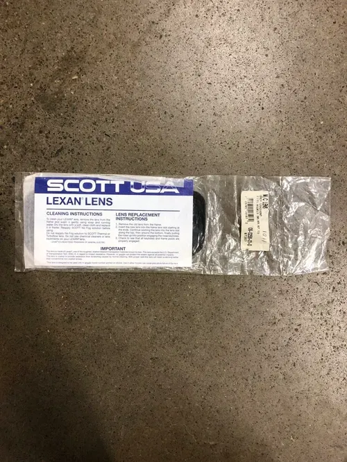 SCOTT GREY LEXAN GOGGLE LENS SINGLE MX TRX450R YFZ450R LTR250 250R 400EX