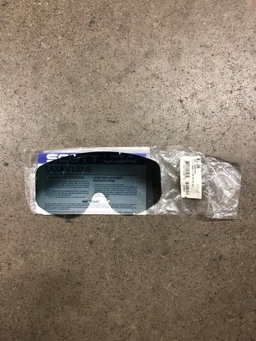 SCOTT GREY LEXAN GOGGLE LENS SINGLE MX TRX450R YFZ450R LTR250 250R 400EX