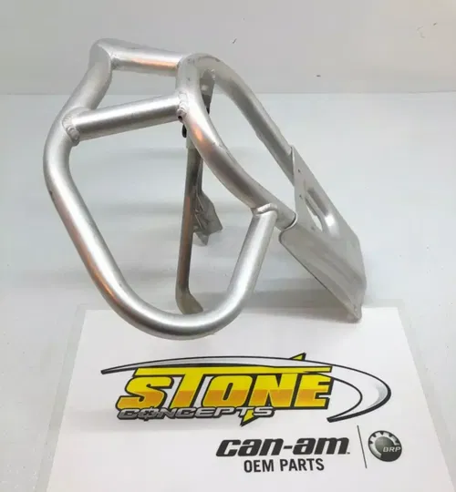 OEM 2017-2022 Can-Am Renegade 570 650 850 1000 R XXC Front Bumper Guard Silver