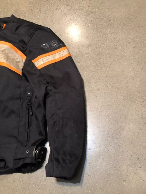 Speed And Strength Textile Jacket Size Mens Large Orange Black