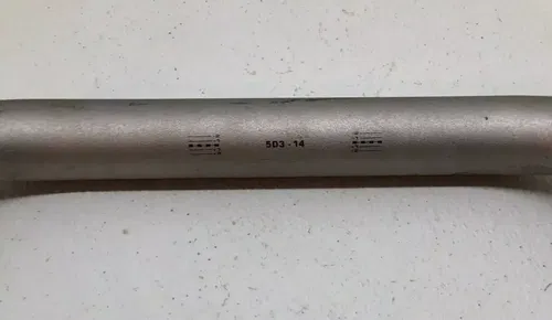 OEM Yamaha Silver 5D3-14 Handlebars 1 1/8" Handle Bars Fatbars Fat Bars + Grips