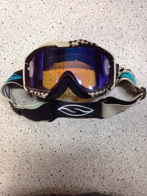 NEW SMITH MX GOGGLES TINTED LENS WITH TEAR OFF PINS YFZ450 TRX450R LTR450 400EX