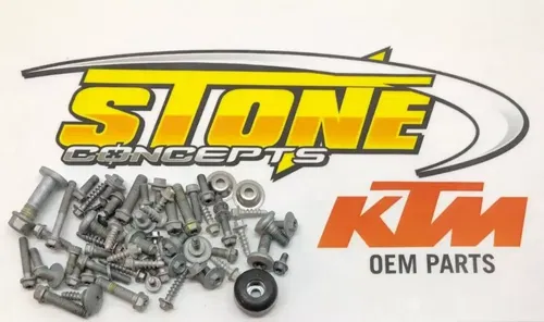 New OEM 2024 KTM 300SX Plastic Kit Set Fender Screws Bolts Misc Hardware 300 SX