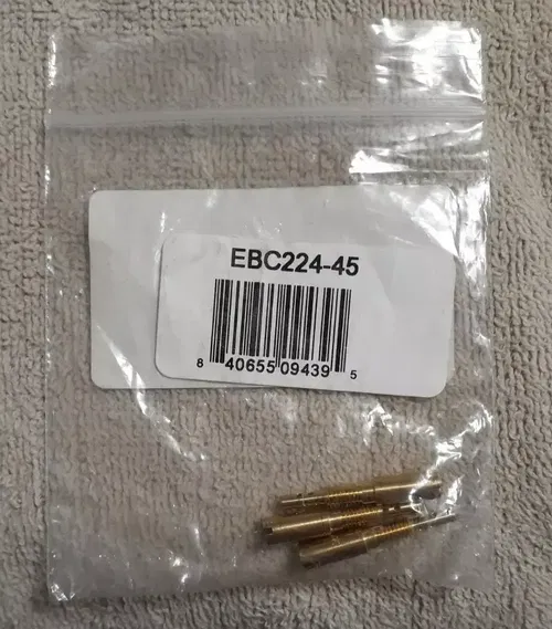 EBC CARB CARBURETOR PILOT JET JETS MIKUNI PRECISION BRASS 3 PACK PK 3PK