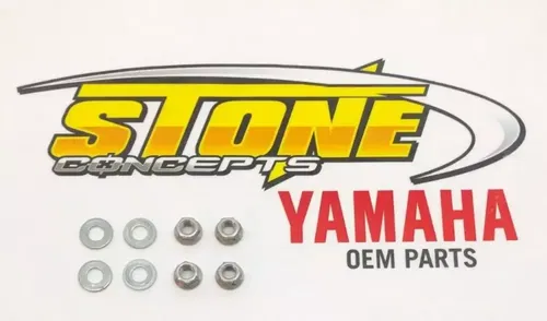 OEM Yamaha YFZ450R Front Rear Wheel Lug Nuts Washers YFZ450X YFZ 450 R X Stock