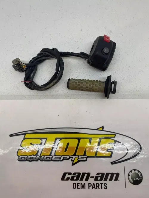 Can Am Ryker Right Bar Switch Twist Throttle Modified for Renegade ATV Outlander