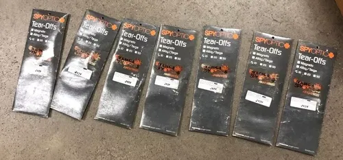 SPYOPTIC NEW GOGGLE TEAR OFF SYSTEM REFILLS 70 PACK 548198 TRX450R 400EX LTR450