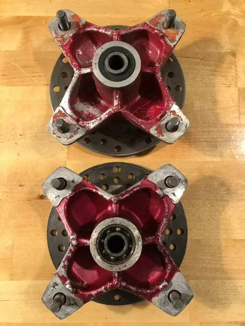 YAMAHA YFZ450X YFZ450R YFZ450 R X YFZ 450 FRONT WHEEL HUBS LEFT RIGHT OEM