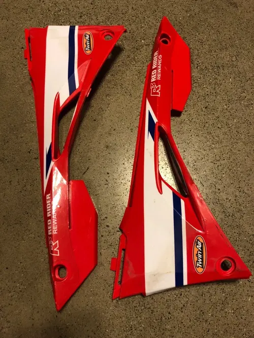 2017 CRF450RX CRF 450RX PLASTIC KIT SET OEM FENDER SIDE PANELS FRONT REAR FORK