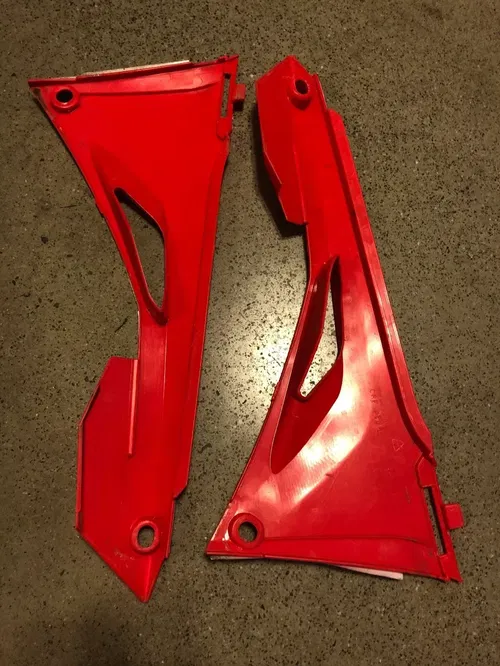 2017 CRF450RX CRF 450RX PLASTIC KIT SET OEM FENDER SIDE PANELS FRONT REAR FORK