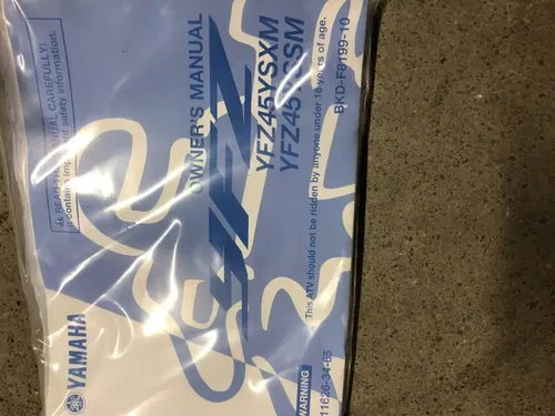 YAMAHA YFZ450R YFZ 450R NEW OWNERS OWNER'S MANUAL BOOK YFZ45YSXM YFZ45YSSM