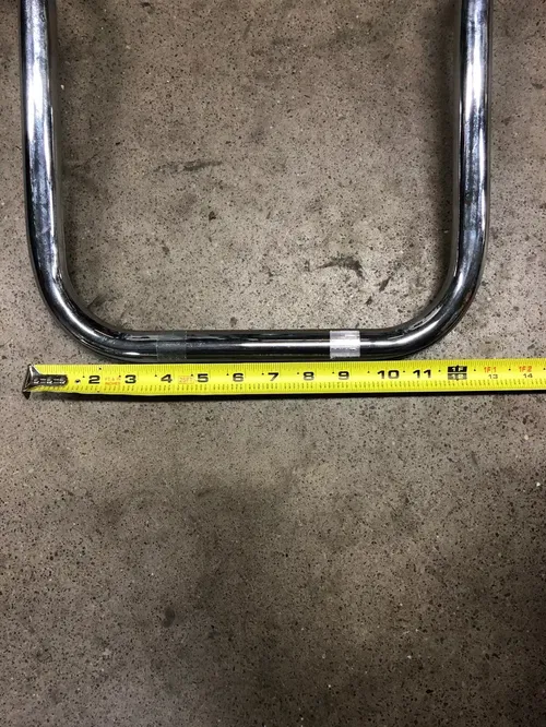 MOTORCYCLE CHROME HANDLEBARS 1" APE HANGERS HONDA YAMAHA HARLEY INDIAN