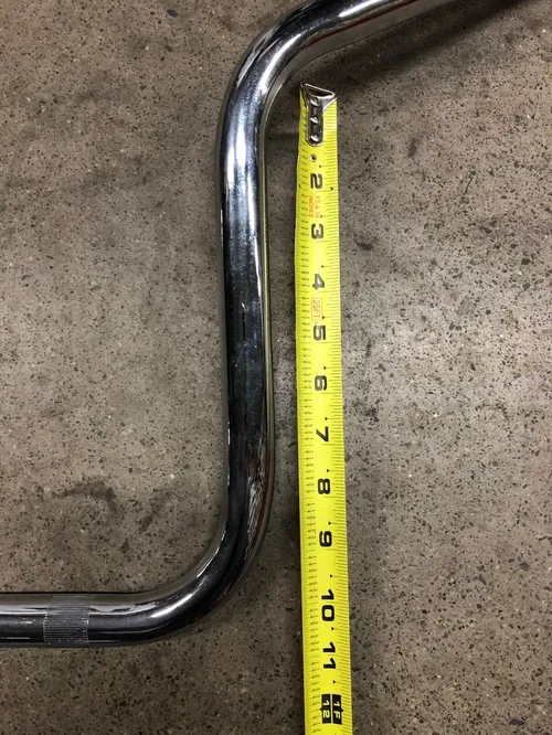 MOTORCYCLE CHROME HANDLEBARS 1" APE HANGERS HONDA YAMAHA HARLEY INDIAN