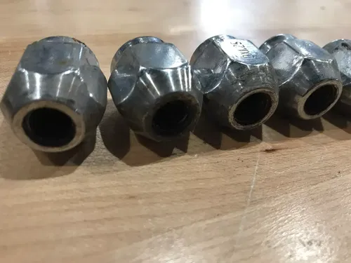 WHEEL LUGS SET OF 7 10-1.25 BEVELED Lug Nut 10X1.25 HONDA YAMAHA SUZUKI