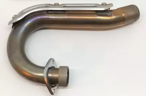 New! Genuine Stock YAMAHA YFZ450R 09-24 EXHAUST PIPE HEAD HEADER W/ HEAT SHIELD