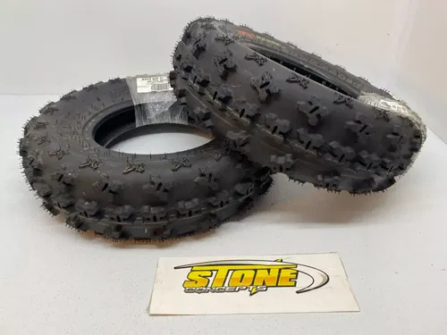 Kenda Havok Sticky Front Tire Set Tires ATV 20x6-10 Yamaha YFZ450R Honda TRX