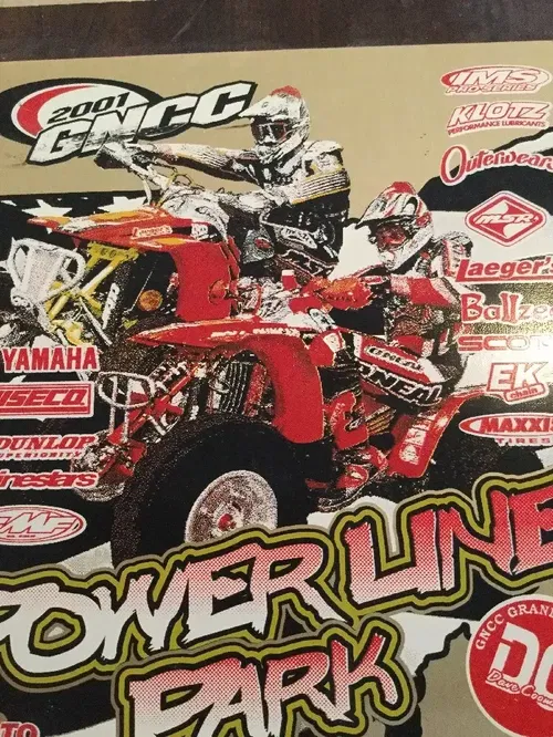 YFZ450R SMILEY & DUVALL ATV AMA GNCC RACING PLAQUE AWARD LAEGER'S ROLL DESIGN