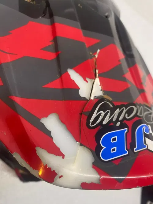 FLY Racing F2 MX Helmet SMALL 55-56cm  Off-Road  Used Dirt Bike ATV UTV (2)