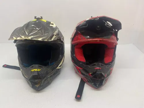 FLY Racing F2 MX Helmet SMALL 55-56cm  Off-Road  Used Dirt Bike ATV UTV (2)