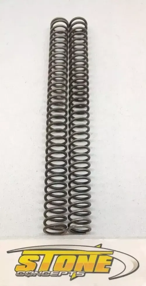 Front Fork Springs Set 19.5" 495mm Long 42mm Outer Diameter 4.0 N .44 KG 25 LBS