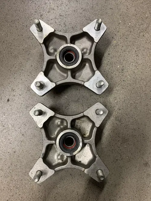 TRX HONDA TRX450R RIGHT LEFT 450R FRONT WHEEL HUBS HUB SET 06+ TRX450ER 450ER