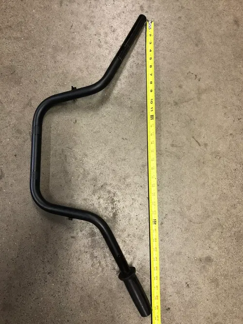 MOTORCYCLE HANDLEBARS BLACK 1" APE HANGERS HARLEY YAMAHA HONDA SUZUKI