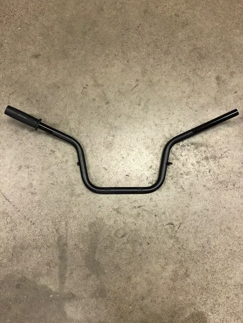 MOTORCYCLE HANDLEBARS BLACK 1" APE HANGERS HARLEY YAMAHA HONDA SUZUKI