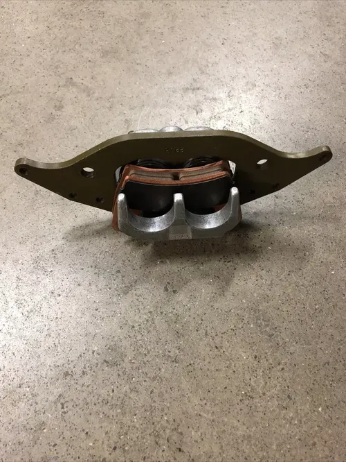 OEM POLARIS RZR 900 1000 LEFT LH FRONT BRAKE CALIPER BRACKET PADS 1912244 15-21