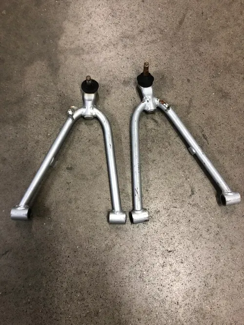 OEM HONDA TRX450R LEFT RIGHT SILVER UPPER A-ARMS 2006-2014 TRX450ER TRX 450 R ER