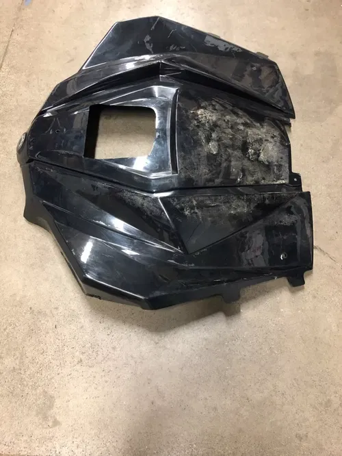 CAN-AM MAVERICK RACE TEAM ONE PIECE HOOD FRONT PLASTIC NOSE FENDER LOCATED IN PA