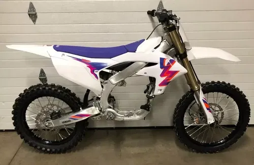 New OEM 2024 Yamaha YZ450F SE Plastic Kit Set Fenders 50th Anniversary Edition