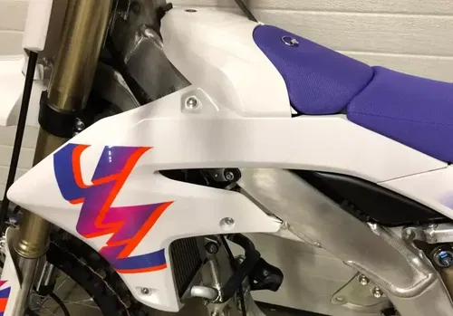 New OEM 2024 Yamaha YZ450F SE Plastic Kit Set Fenders 50th Anniversary Edition